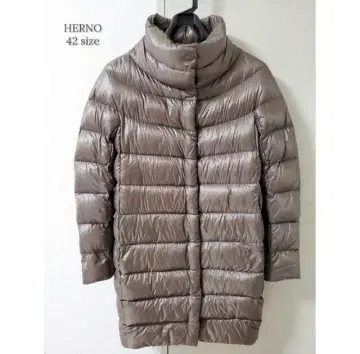 HERNO 다운 자켓 42 사이즈 브라운