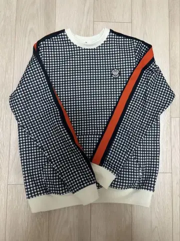 JACK BUNNY 체크 무늬 트레이닝복