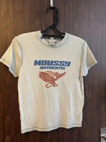 MOUSSY 반팔 T셔츠