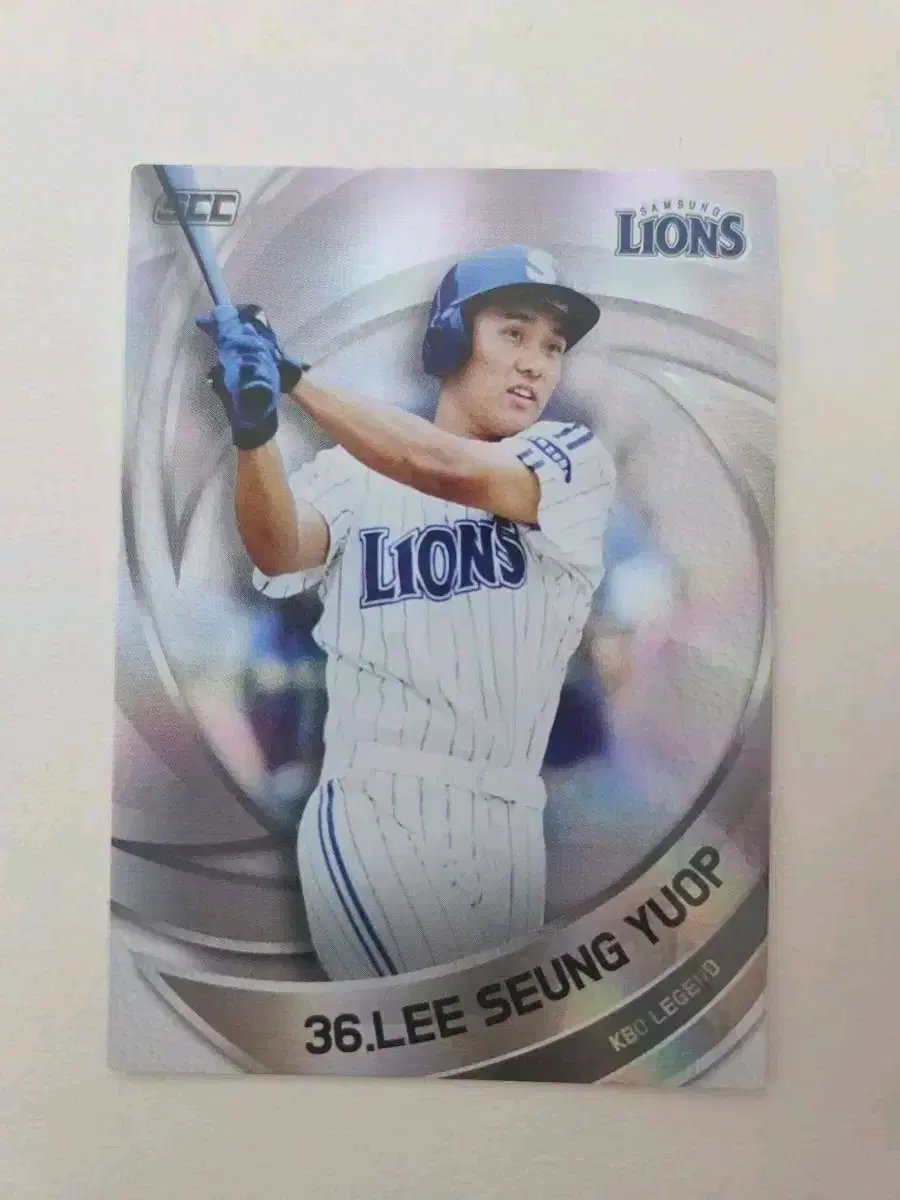 kbo 삼성 라이온즈 이승엽 카드