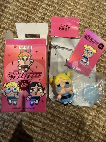 POP MART CRY BABY BUBBLES 피규어
