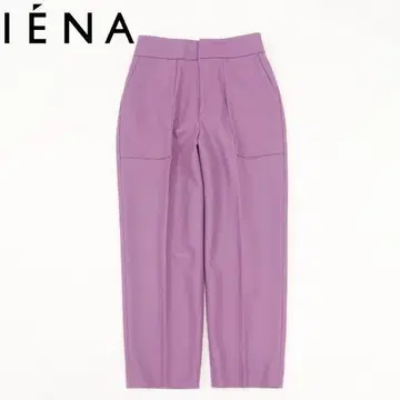 B7775 IENA 이에나 울 하드 압축 테이퍼드 팬츠 36