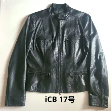 iCB 아이씨비 싱글 라이더 자켓 17호 램 가죽 양가죽