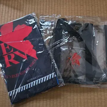 사세스 에반게리온 당선품 페이스 타월 & 스파 백