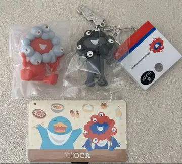 만박 기념 ICOCA 쿠로미먀쿠먀쿠 키링 먀쿠먀쿠 가챠 3종 세트