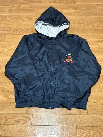 미키마우스 나일론 점퍼 나일론 자켓 자수 와펜