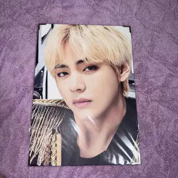 BTS V 프리미엄 사진 A4 사이즈 태태 V 태현