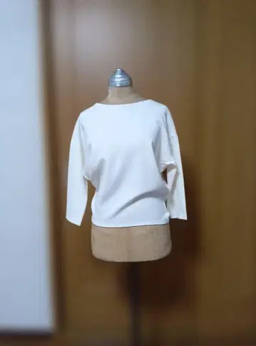 소 코쿤 블라우스 8분 소매 S 사이즈