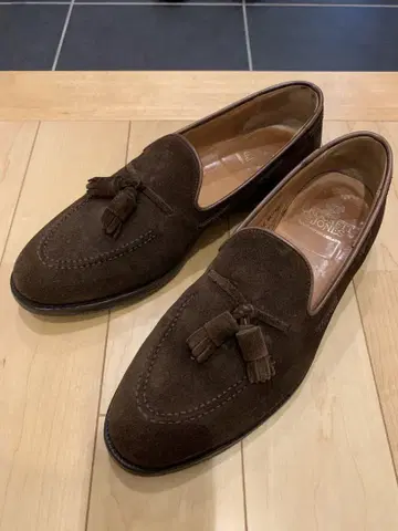 Crockett & Jones 캐번디시 3 브라운 스웨이드