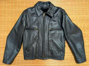 SCHOTT 680 샷 가죽 자켓 라이더스