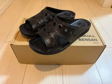 카이카이키키 FLOWER SKULL BENSAN BLACK 정품 L