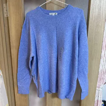 WANDERSON XL 라이트 블루 니트 스웨터