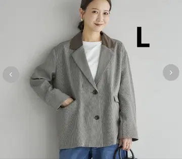 새상품 시마무라 다나카 리나 mysa 테일러드 자켓 L