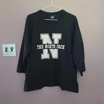 새상품급 THE NORTH FACE 블랙 8부