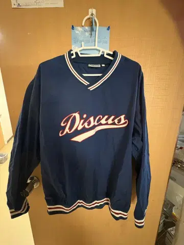 Discus Athletic 나일론 자켓 L 네이비