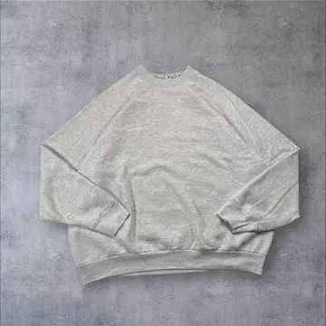 90s 무지 맨투맨 멜란지 그레이 XL 미국 빈티지 의류