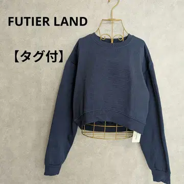 FUTIER LAND 맨투맨 트레이닝복 속기모 숏 기장 [ 미사용 ]