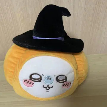 치이카와 모몽가 호박 봉제 인형 할로윈 중고품
