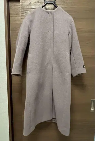 울 URBAN RESEARCH ROSSO 노카라 롱 코트 36