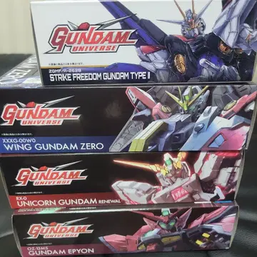 GUNDAMuniverse 유니콘, 에피온, 스트라이크 프리덤, WING
