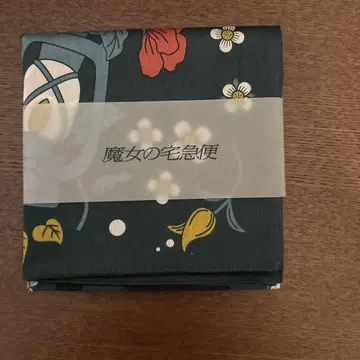 [미사용] 마녀 배달부 키키 대형 손수건 애니메이쥬와 지브리전 지지
