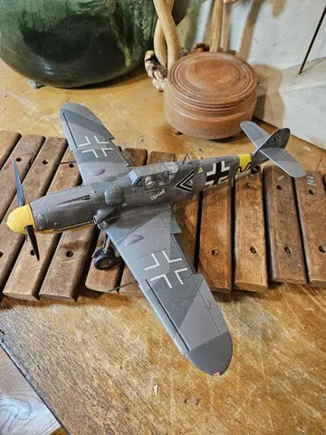 독일 공군 메사 미트 Bf109F 전투기 프라모델 완성품