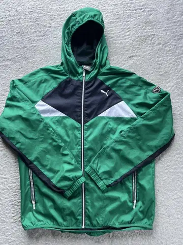 Puma 후드 부착 나일론 자켓 XL