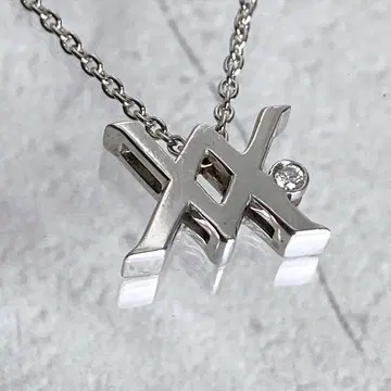 다이아몬드 0.03ct 실버 925 목걸이