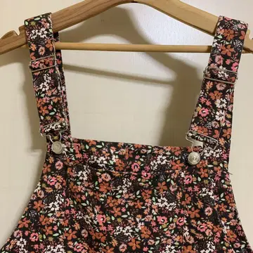 ZARA 꽃무늬 브라운 살로펫
