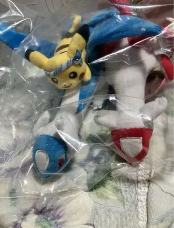 포켓몬 센터 후쿠오카 한정판 라티아스 라티오스 피카츄 봉제 인형