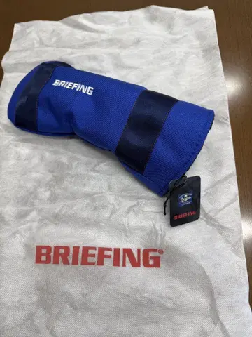 BRIEFING 드라이버용 골프헤드커버 파랑