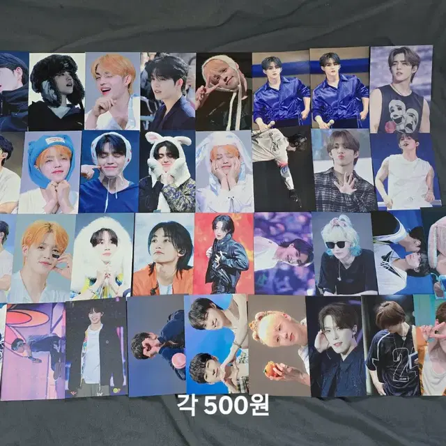 세븐틴 프박 인화사진 엽서 에스쿱스 정한 원우 민규 승관 디노