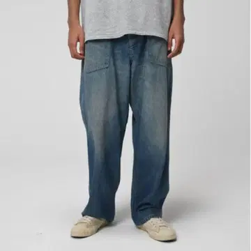 BOW WOW US ARMY M35 DENIM TROUSERS