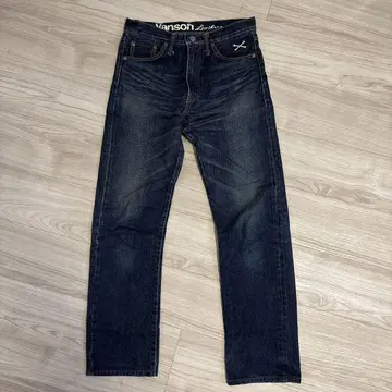Vanson 다크 블루 데님 팬츠