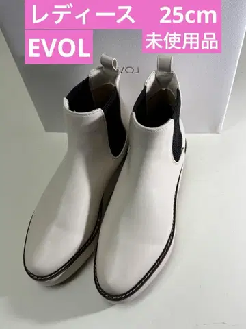EVOL 이볼 여성용 통굽 숏 부츠 미사용품