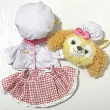 홍콩 디즈니랜드 쿠키앤 코스튬 파우치 에이프런 파티시에
