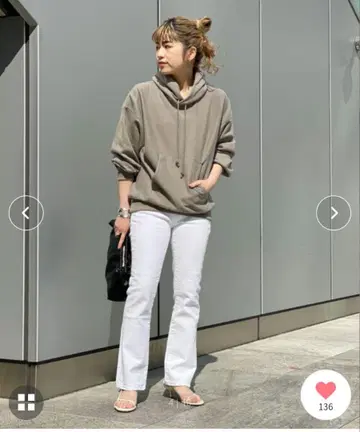 새상품급 AMERICANA 아메리카나 STUDIO 별주 쭈리 후드티