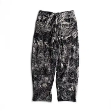 ZARA/bleach processing corduroy pants