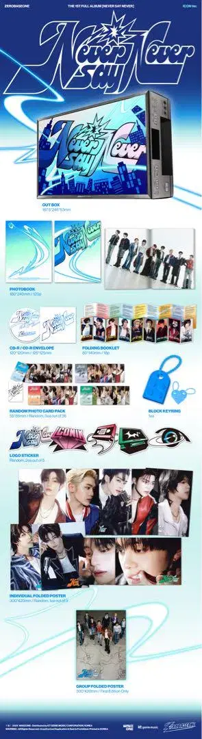 ZEROBASEONE THE 1ST FULL ALBUM PHOTOBOOK