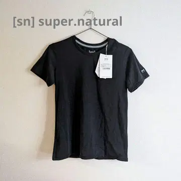 Super.Natural 블랙 반팔 T셔츠 택 포함 새상품