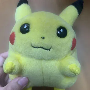 초기 피카츄 봉제 인형 TOMY 포켓몬 초대
