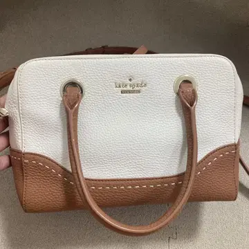 kate spade 숄더백 화이트/브라운
