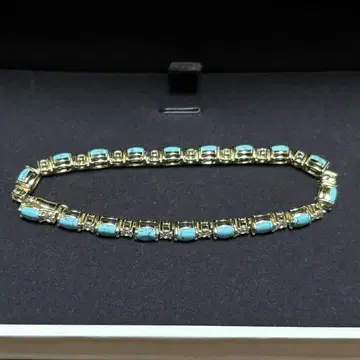 K14 골드 도금 팔찌 17CM