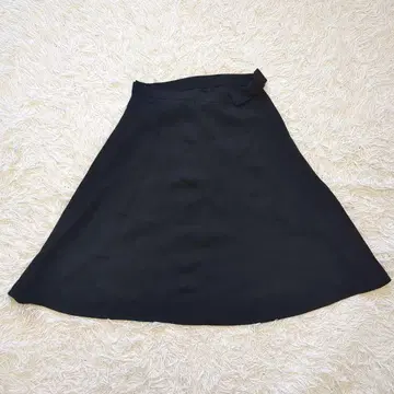애니에스베 스커트 블랙 리본 일본제 36