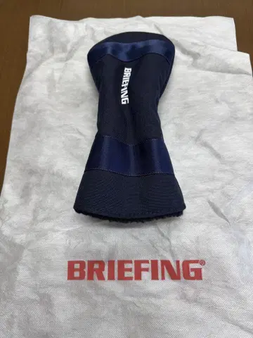 BRIEFING 골프 드라이버용 골프헤드커버 네이비