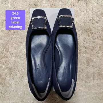 green label relaxing 네이비 펌프스 24.5
