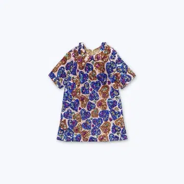 15AW 이바나 헬싱키 둥근 카라 원피스 샘플 스팽글