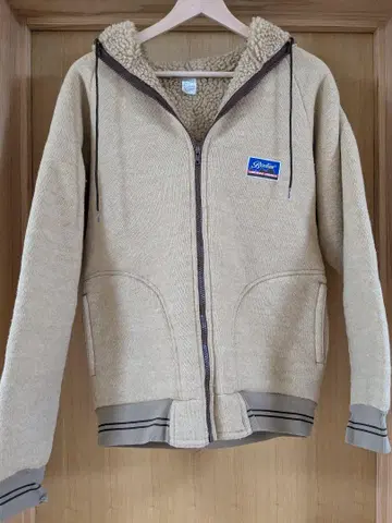 구형 택 WAREHOUSE 클래식 파일 자켓 베이지 S