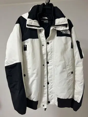 sacai x THE NORTH FACE 다운 자켓 17aw