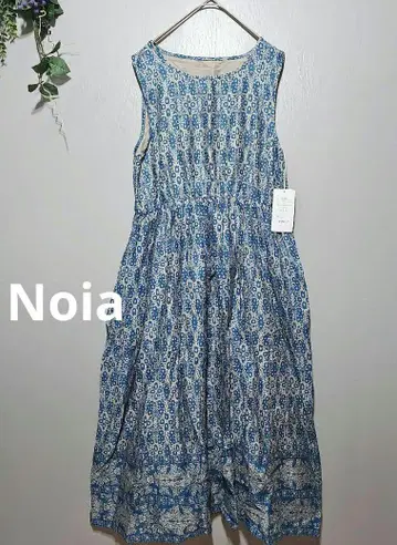 미사용 [ Noia ] 꽃무늬 슬리브리스 원피스 프리 사이즈